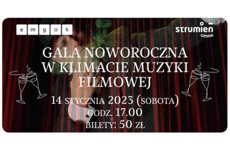 Gala Noworoczna w klimacie muzyki filmowej